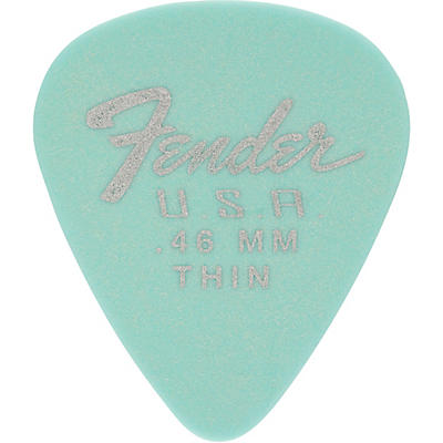 Fender 351 Dura-Tone Delrin Pick (12-Pack), Daphne Blue