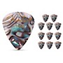 Fender 351 Premium Celluloid Guitar Picks 12-Pack - Abalone Thin