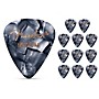 Fender 351 Premium Celluloid Guitar Picks 12-Pack - Black Moto Medium