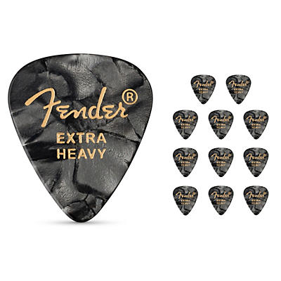 Fender 351 Premium Celluloid Guitar Picks 12-Pack -