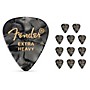 Fender 351 Premium Celluloid Guitar Picks 12-Pack - Black Moto X-Heavy