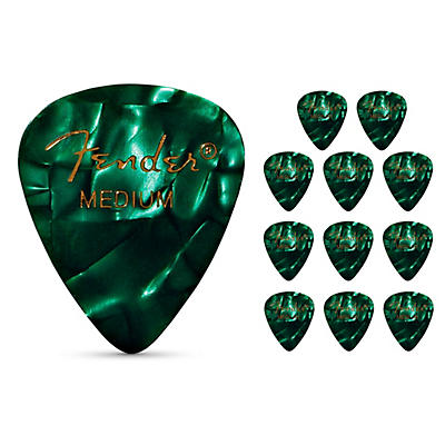 Fender 351 Premium Celluloid Guitar Picks 12-Pack -