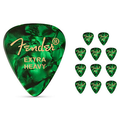 Fender 351 Premium Celluloid Guitar Picks 12-Pack -