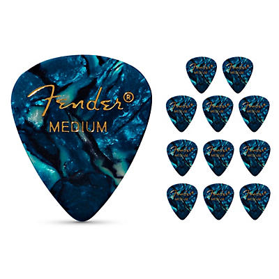 Fender 351 Premium Celluloid Guitar Picks 12-Pack -