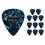Fender 351 Premium Celluloid Guitar Picks 12-Pack - Ocean Turquoise Medium