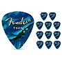 Fender 351 Premium Celluloid Guitar Picks 12-Pack - Ocean Turquoise Thin