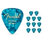 Fender 351 Premium Celluloid Guitar Picks 12-Pack - Ocean Turquoise X-Heavy