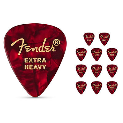 Fender 351 Premium Celluloid Guitar Picks 12-Pack -