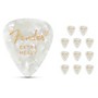 Fender 351 Premium Celluloid Guitar Picks 12-Pack - White Moto X-Heavy