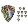 Fender 351 Premium Celluloid Guitar Picks 12-Pack Abalone X-Heavy