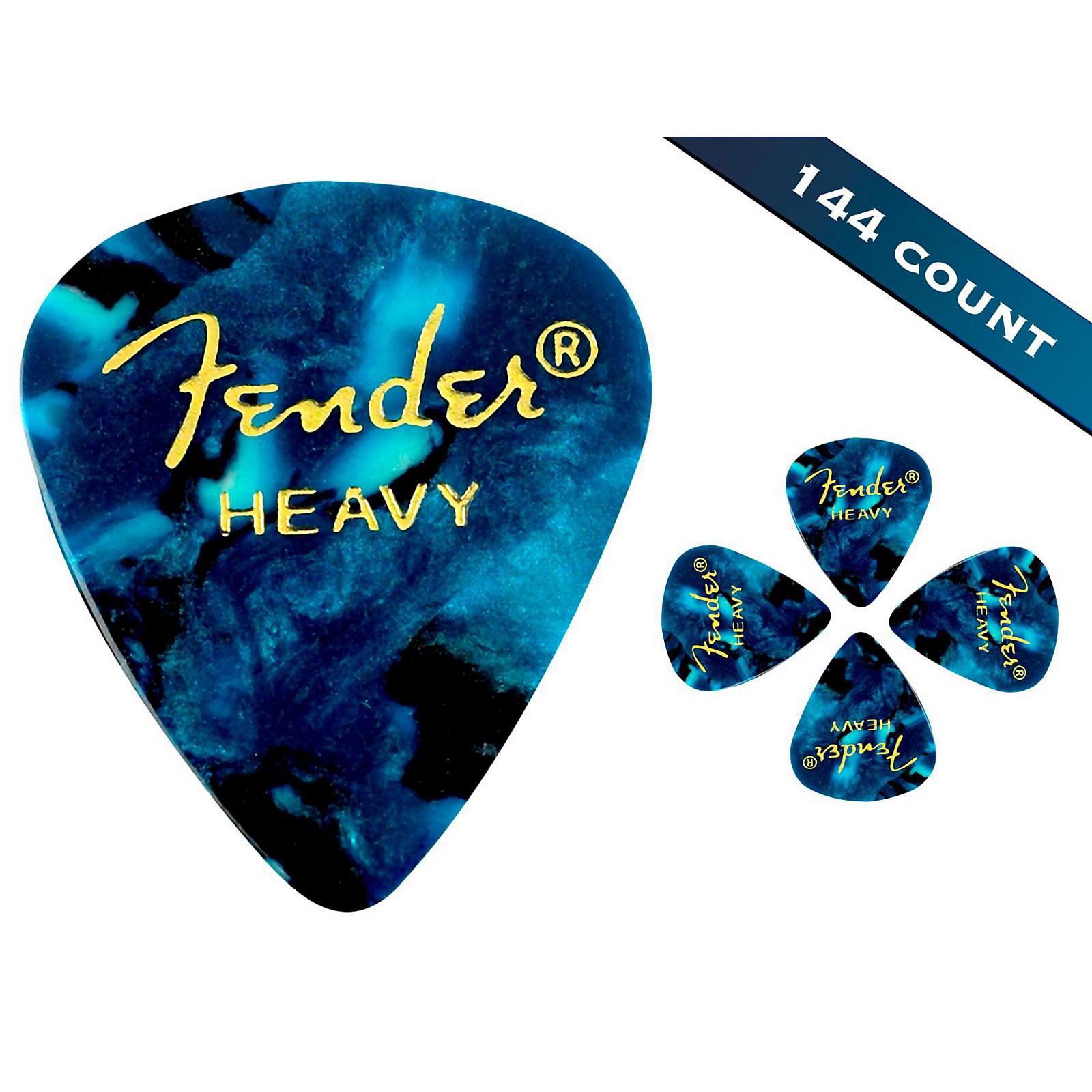 Fender 351 Premium Heavy Guitar Picks - 144 Count | Musician's Friend