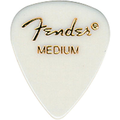 Fender 351 Standard Guitar Pick - White