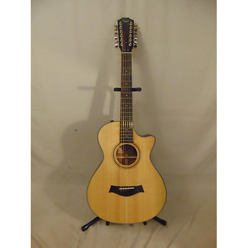 Taylor 352 CE 12 String Acoustic Electric Guitar Natural