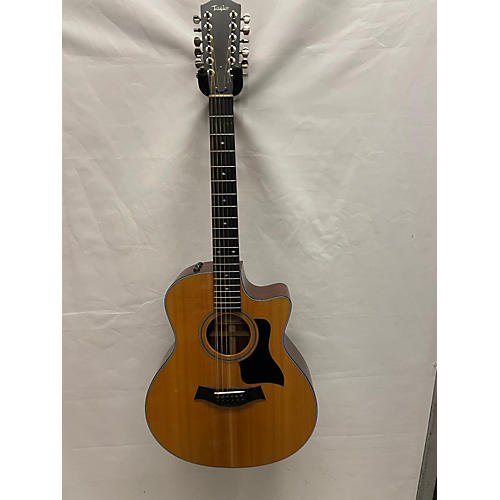 Taylor 356CE 12 String Acoustic Electric Guitar Natural
