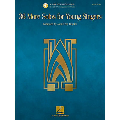 Hal Leonard 36 More Solos For Young Singers - Book/CD