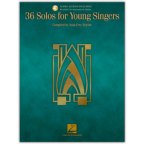 36 Solos for Young Singers (Book/Online Audio)