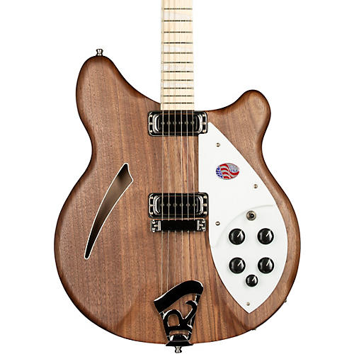 Rickenbacker 360W Hollowbody Electric Guitar Natural Walnut