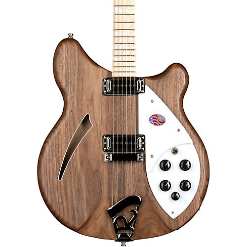 Rickenbacker 360W Hollowbody Electric Guitar Natural Walnut