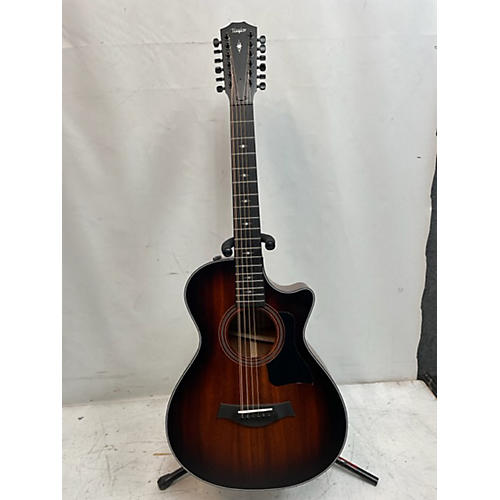 Taylor 362CE 12 String Acoustic Electric Guitar Shaded Edge Burst