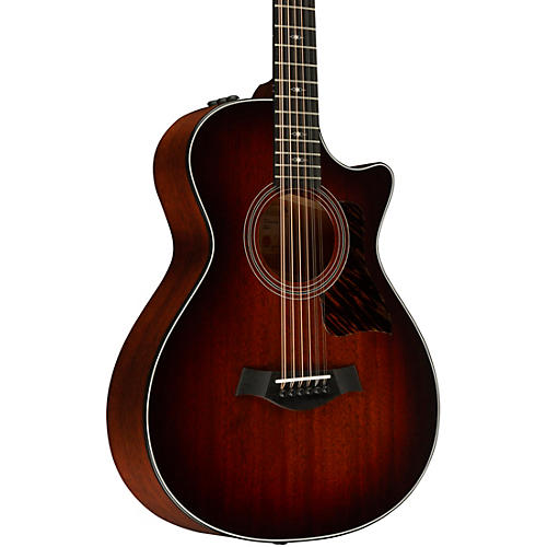 Taylor 362ce 12-Fret 12-String Grand Concert Acoustic-Electric Guitar Shaded Edge Burst