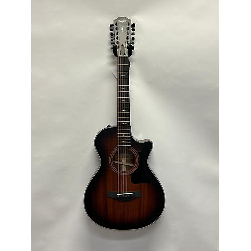 Taylor 362ce 12-fret 12 String Acoustic Electric Guitar Shaded Edge Burst