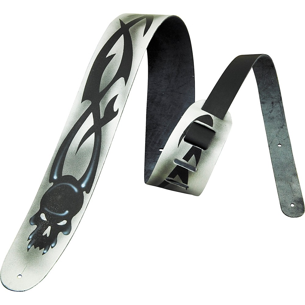 UPC 881738000018 product image for Perri's 2-1/2 Leather Airbrushed Guitar Strap Tribal | upcitemdb.com
