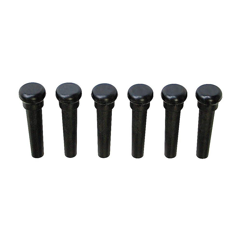 Graph Tech Tusq Ivory Acoustic Guitar Bridge Pins Black No Dot eBay