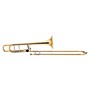Open-Box Bach 36BO Stradivarius Series Trombone Condition 1 - Mint Lacquer Gold Brass Bell Standard Slide