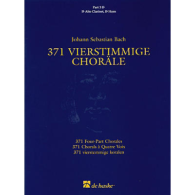 De Haske Music 371 Vierstimmige Choräle (Four-Part Chorales) Concert Band Level 3 Composed by Johann Sebastian Bach