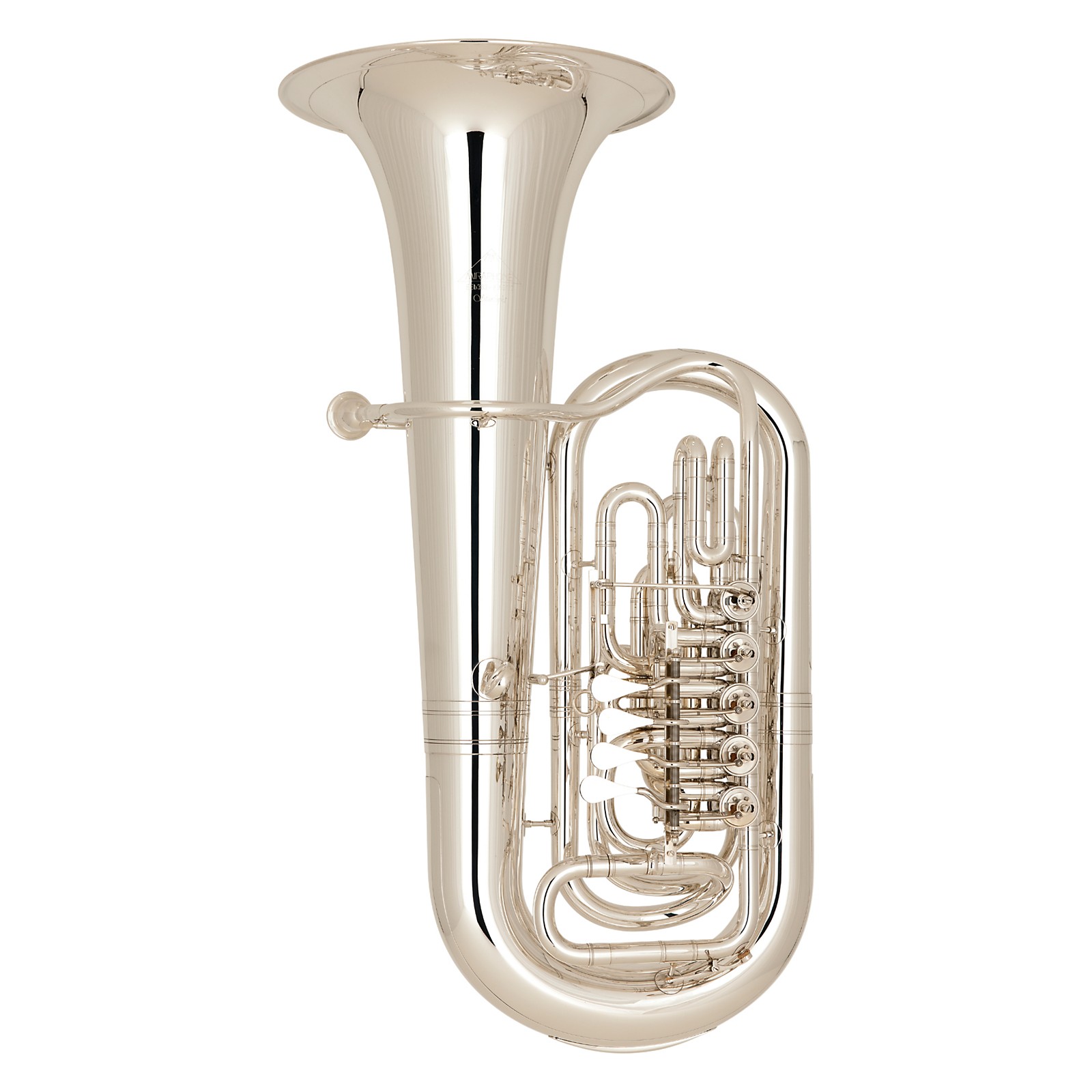 Miraphone 383B Starlight Series 5Valve 4/4 Eb Tuba 383BS Silver