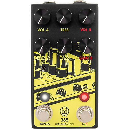 Walrus Audio 385 Overdrive MKII Effects Pedal Yellow