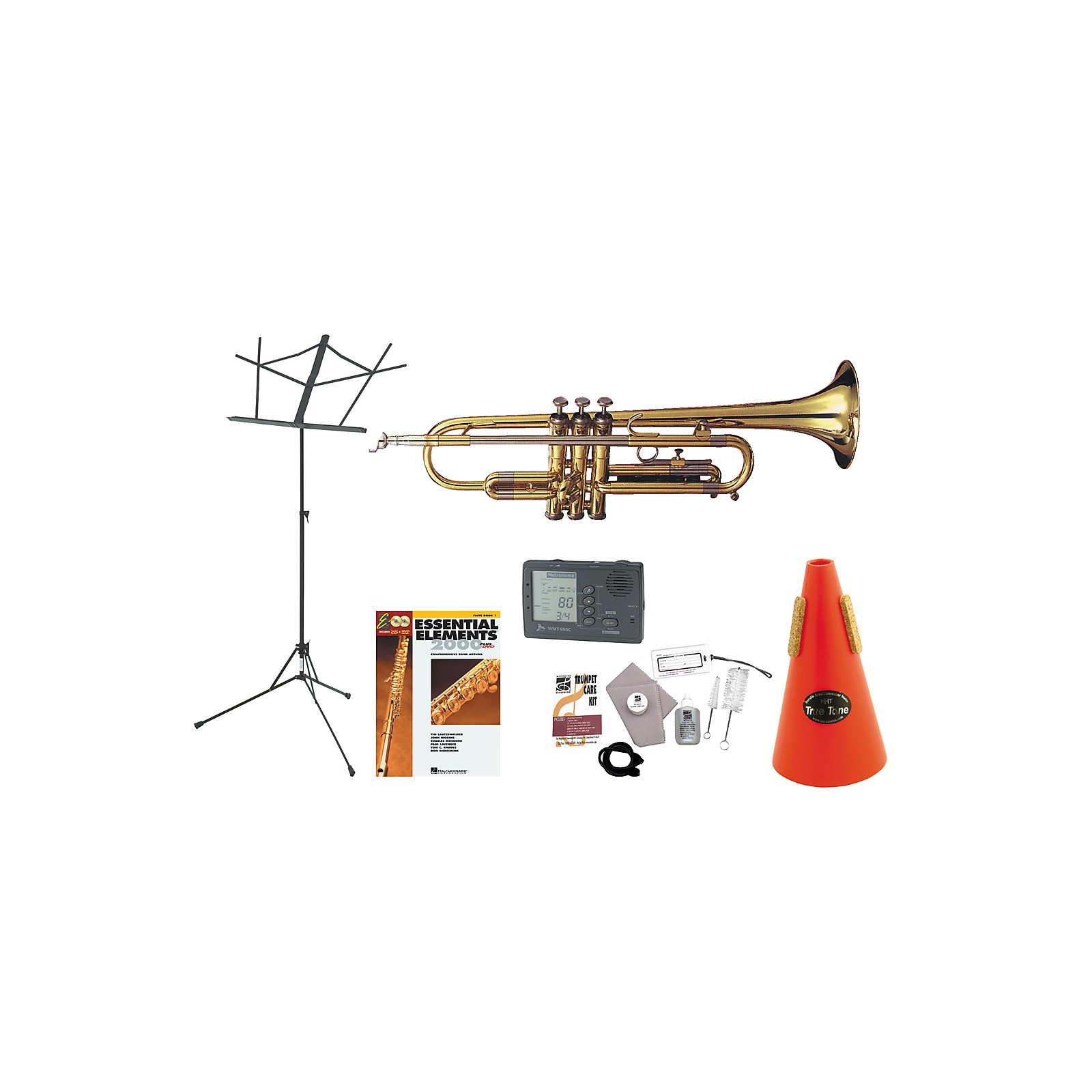 Getzen 390 Beginner Student Trumpet Bundle Musician's Friend