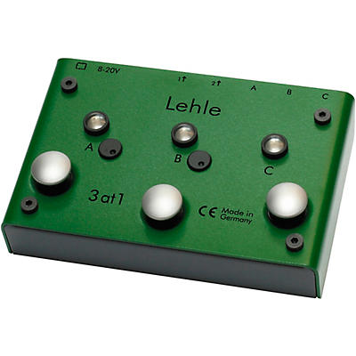 Lehle 3at1 SGoS Switcher With MIDI for 3 Instruments to Amp or Tuner