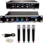 Open-Box VocoPro USB-ACAPELLA-4 4-Channel Wireless Microphone/USB Interface Package, 902-927.2mHz Condition 1 - Mint Set A
