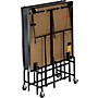 Midwest Folding Products 4' Deep x 8' Wide Mobile Stage 8 Inch High Hardboard Deck