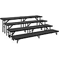 National Public Seating 4 Level Straight Standing Choral Riser (18