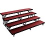 National Public Seating 4 Level Straight Standing Choral Riser (18