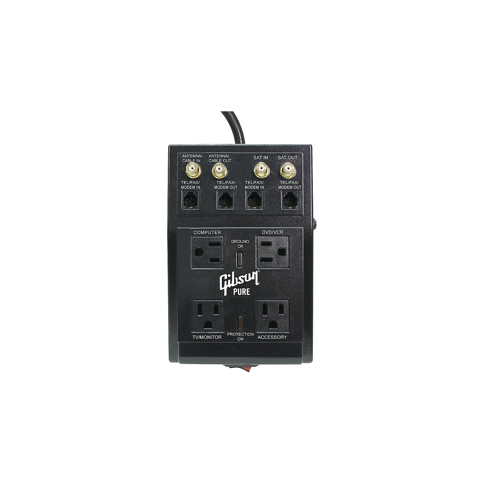 Gibson 4Outlet 3240 Joule Surge Protector Musician's Friend