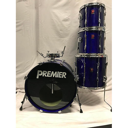Premier 4 PIECE Drum Kit Royal Blue