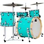 DW 4-Piece Collector's Series Santa Monica Shell Pack with Satin Chrome Hardware Sea Foam Green