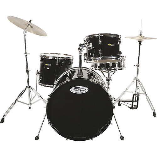 4-Piece Drum Set with Cymbals