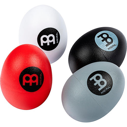 Meinl 4-Piece Egg Shaker Set with Soft to Extra Loud Volumes