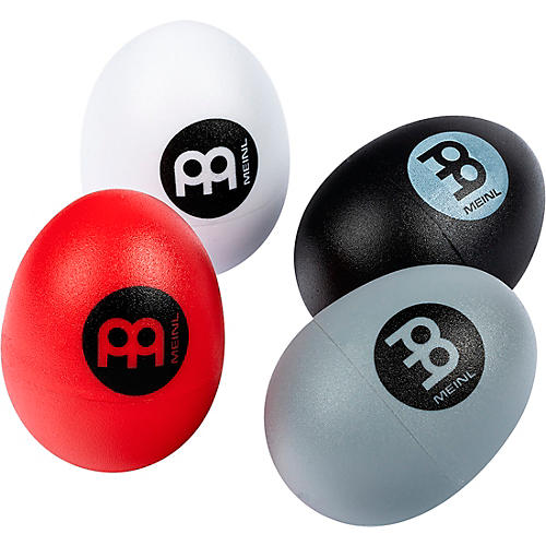 MEINL 4-Piece Egg Shaker Set with Soft to Extra Loud Volumes