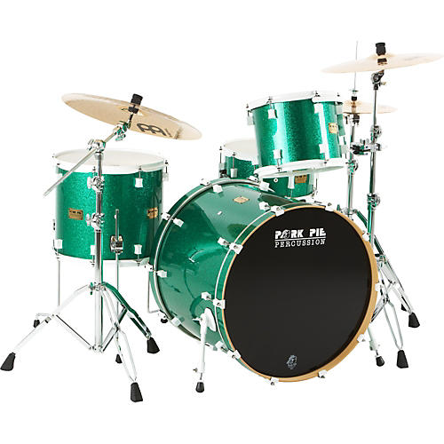 4-Piece Green Sparkle Shell Pack