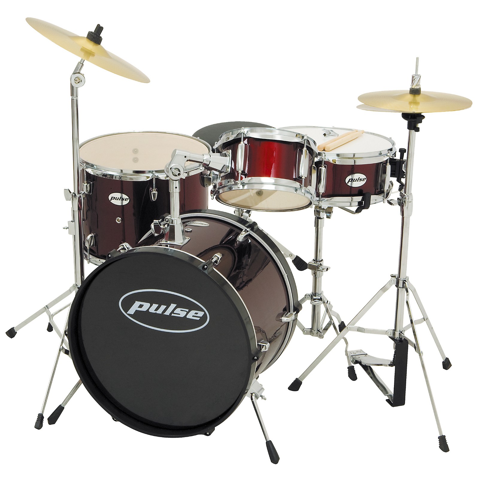 Pulse 4Piece Junior Drum Set with Cymbals Musician's Friend