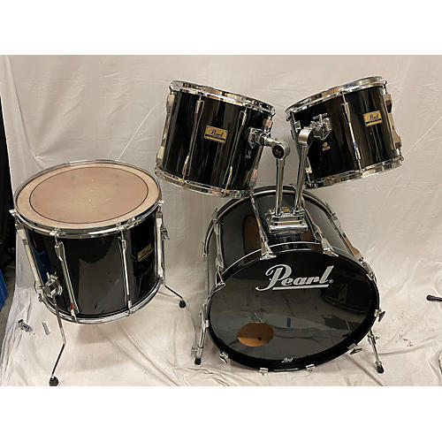 Pearl 4 Piece Shell Pack Drum Kit Black