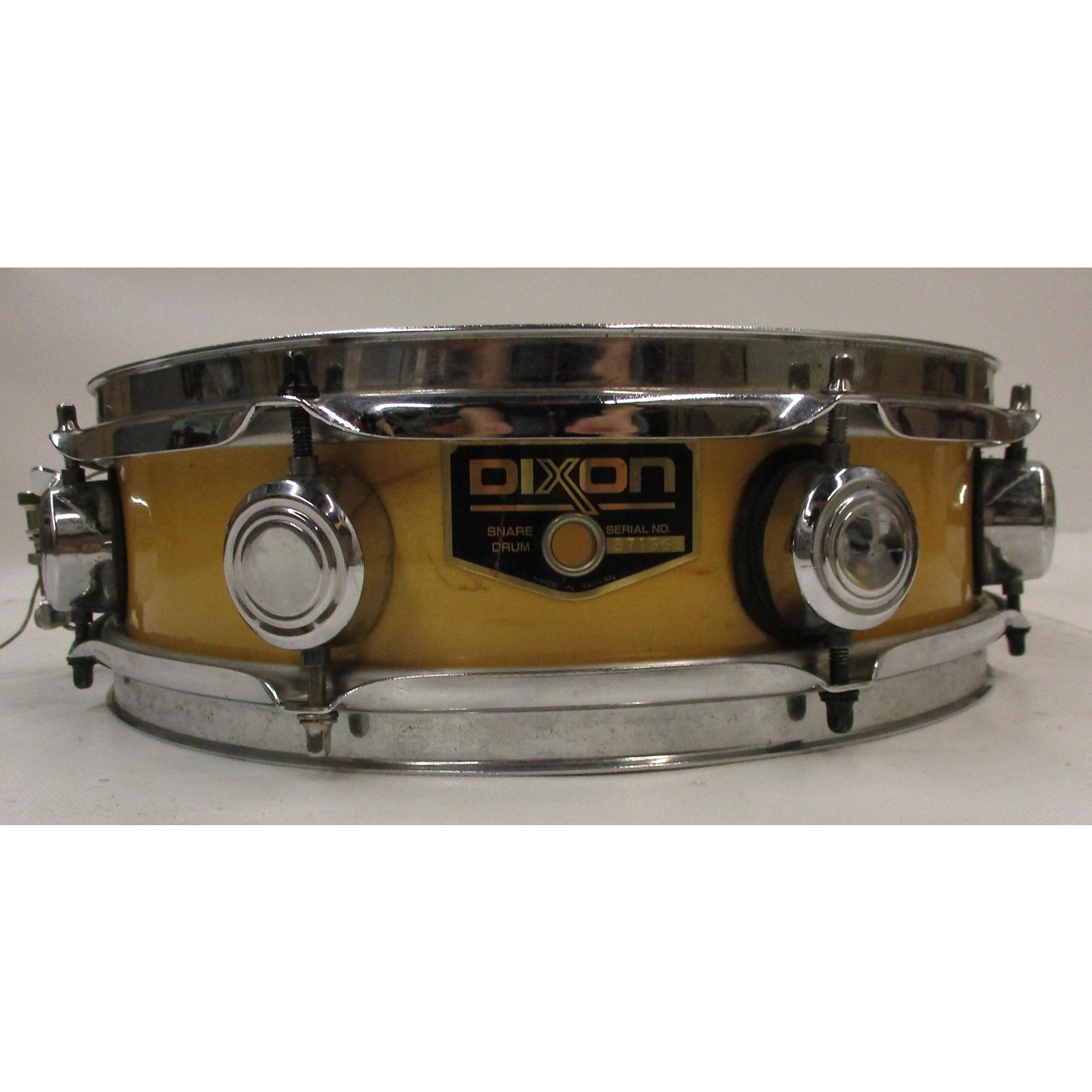 Used Dixon 4.5X13 PICCOLO SNARE Drum Yellow 4 Musician's Friend