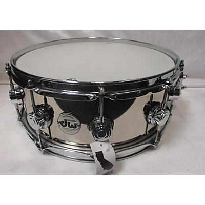 DW 4.5X14 Collector's Series Nickel Over Brass Snare Drum