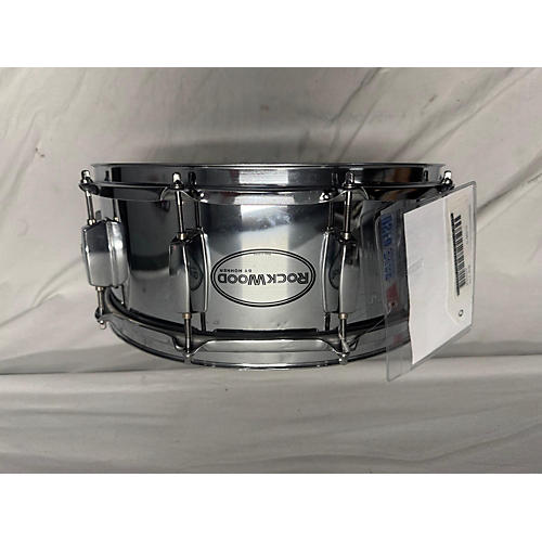 Hohner 4.5X14 Rock Wood Drum Chrome Silver 5