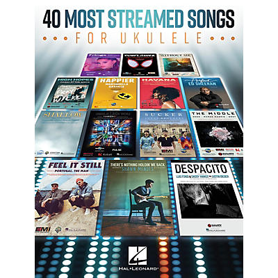 Hal Leonard 40 Most Streamed Songs for Ukulele